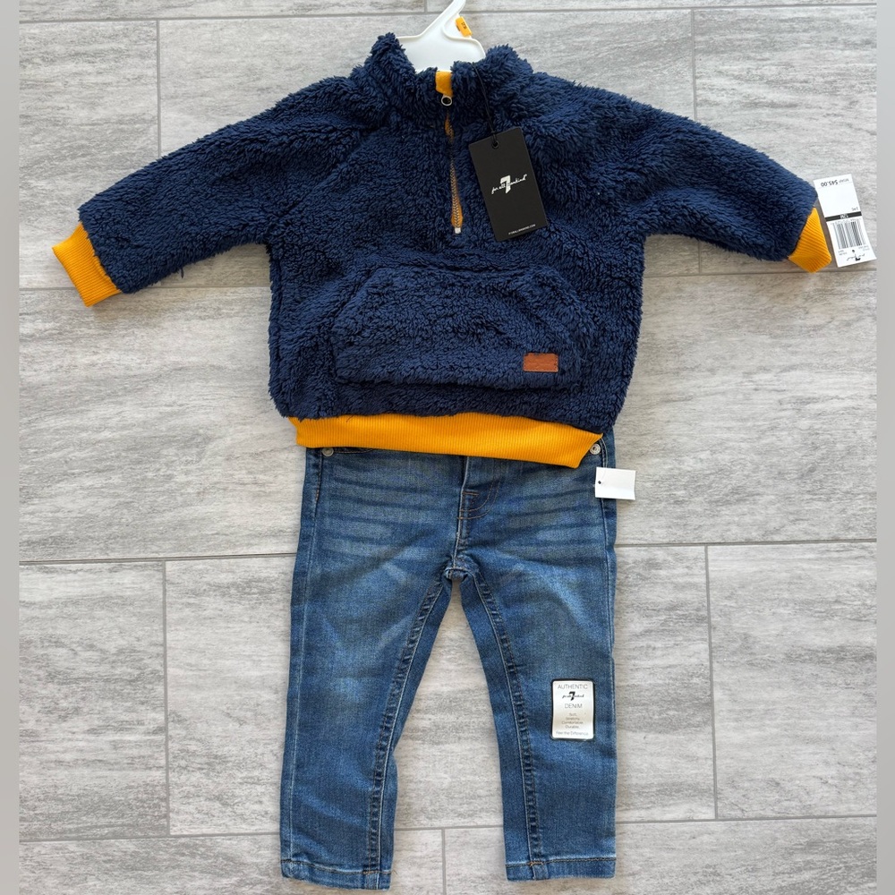 NWT Baby Boy Sweater and Pants
